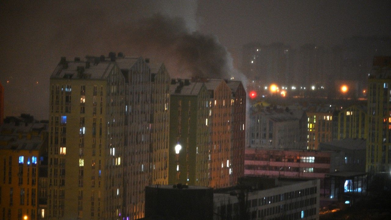 รัสเซียโจมตีเคียฟครั้งใหญ่ ส่งผลมีผู้เสียชีวิต 4 ราย