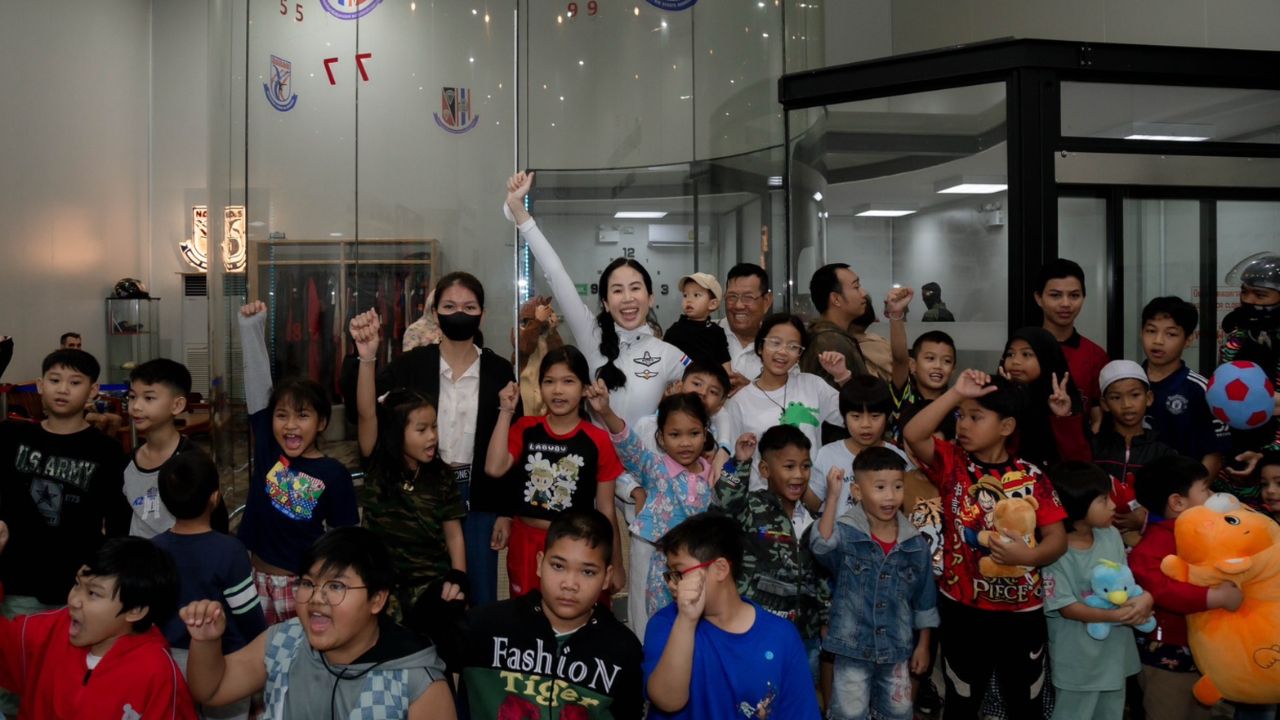 จิตภัสร์ร่วมกิจกรรมวันเด็ก เปิดโลกทัศน์สานฝันเด็กไทย