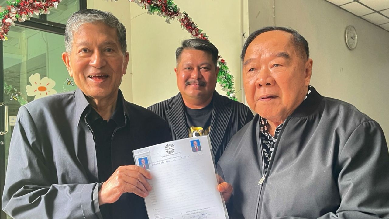 ร.ต.อ.เฉลิม เข้าร่วมพลังประชารัฐ พล.อ.ประวิตร ต้อนรับอบอุ่น