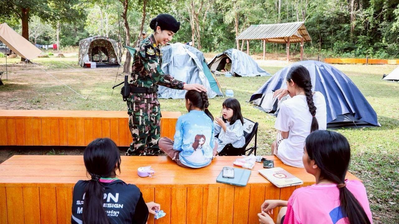 ตั๊น จิตภัสร์ ลงพื้นที่สระแก้ว มอบกำลังใจผู้ประสบภัยชายแดน