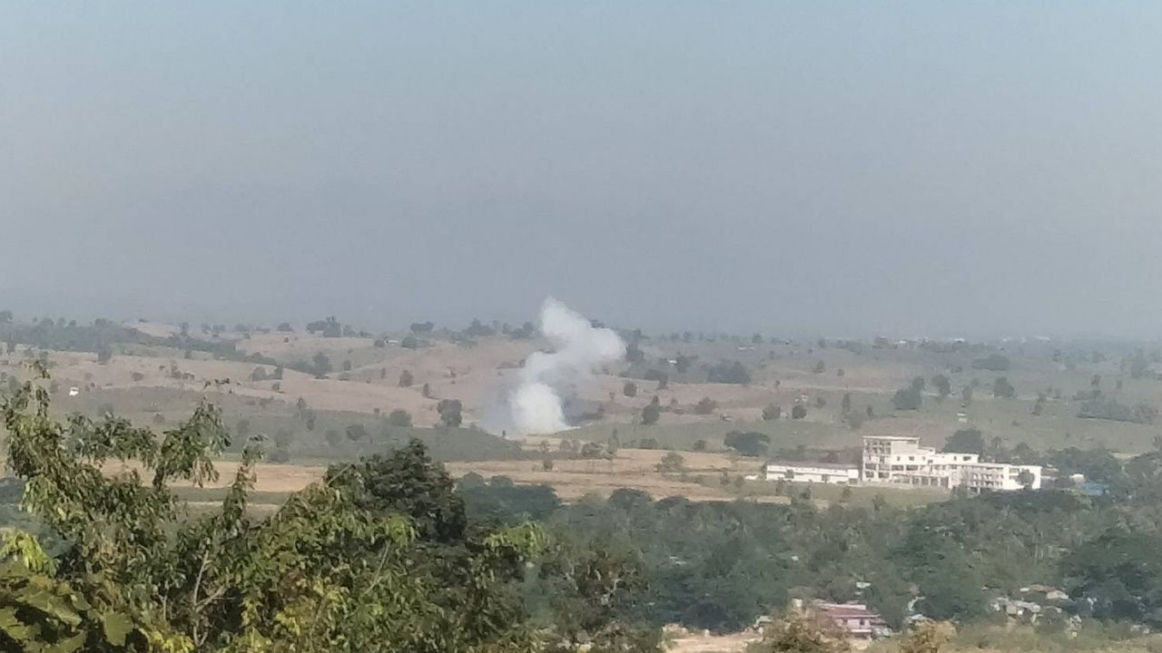 กองกำลังนเรศวร ยิงเตือน 4 นัด หลังกระสุนข้ามแดนจากเมียนมาตกแม่สอด