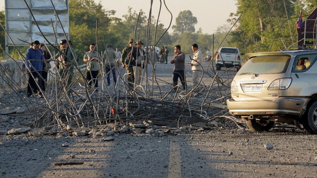 เหตุปะทะชายแดนไทย–กัมพูชา 2 สัปดาห์ ดันผู้อพยพในกัมพูชาทะลุ 5 แสนคน