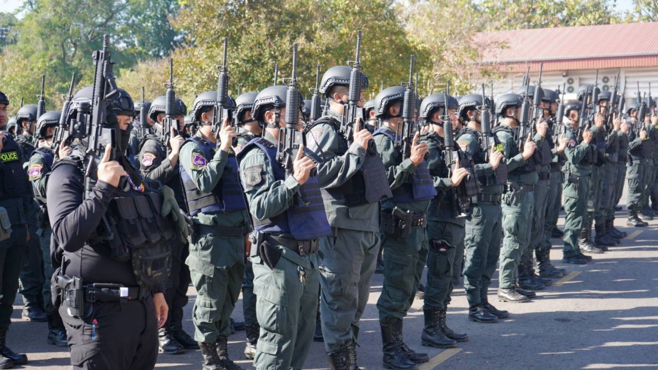 ตำรวจตระเวนชายแดนที่ 23 ฝึกเพิ่มประสิทธิภาพการใช้อาวุธเสริมความพร้อม