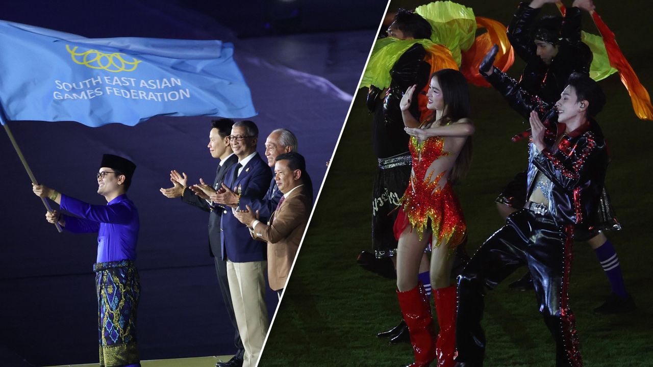 ประมวลภาพปิดฉากซีเกมส์ 2025 ไทยครองเจ้าเหรียญทอง! “มาเลเซีย” รับไม้ต่อเจ้าภาพปี 2027