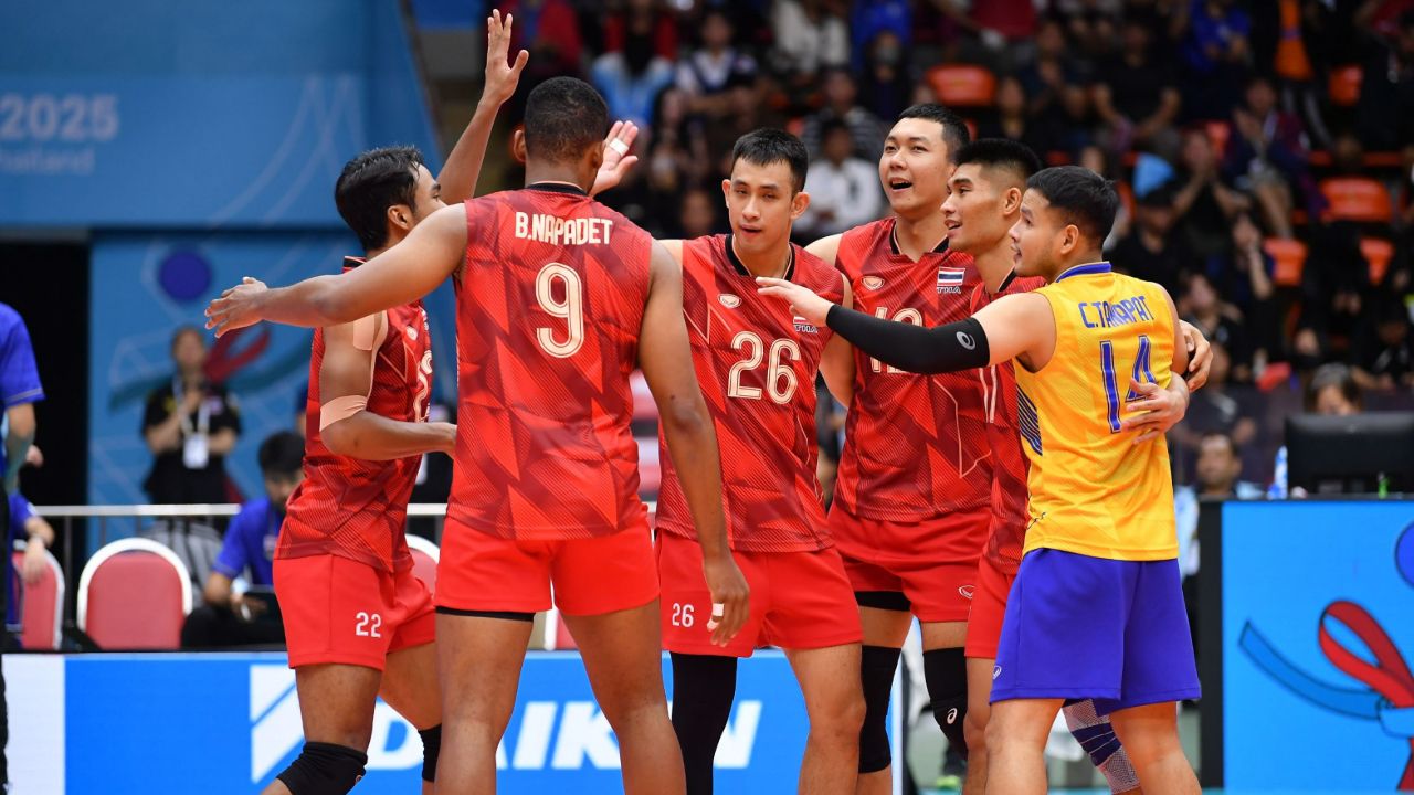 ล้างอาถรรพ์สําเร็จ! วอลเลย์บอลชายไทย ตบฟิลิปปินส์ 3-0 ทะลุชิงซีเกมส์ 2025