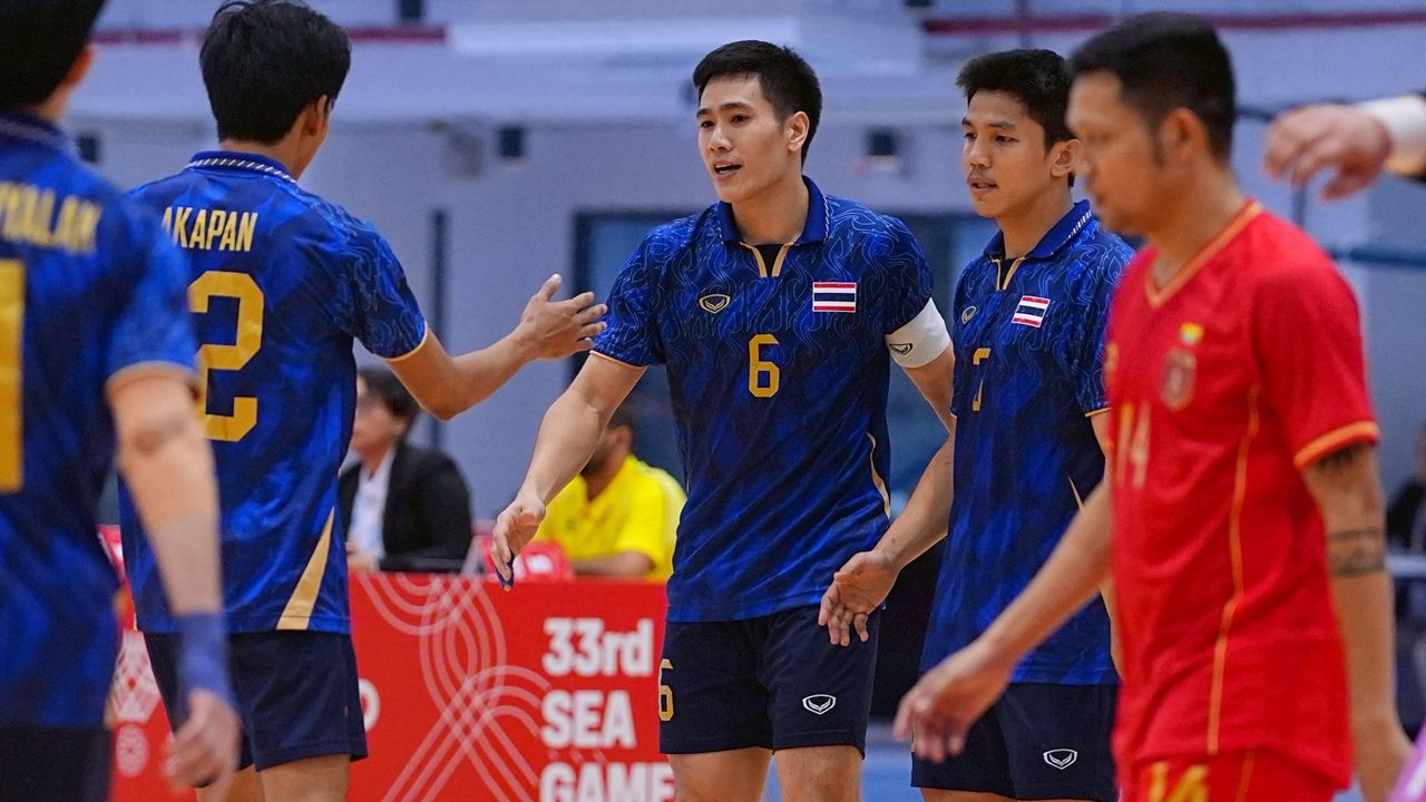 ยังนําจ่าฝูง "ฟุตซอลไทย" ชนะ "เมียนมา" สบายเท้า คว้าชัย 2 นัดรวด ซีเกมส์ 2025