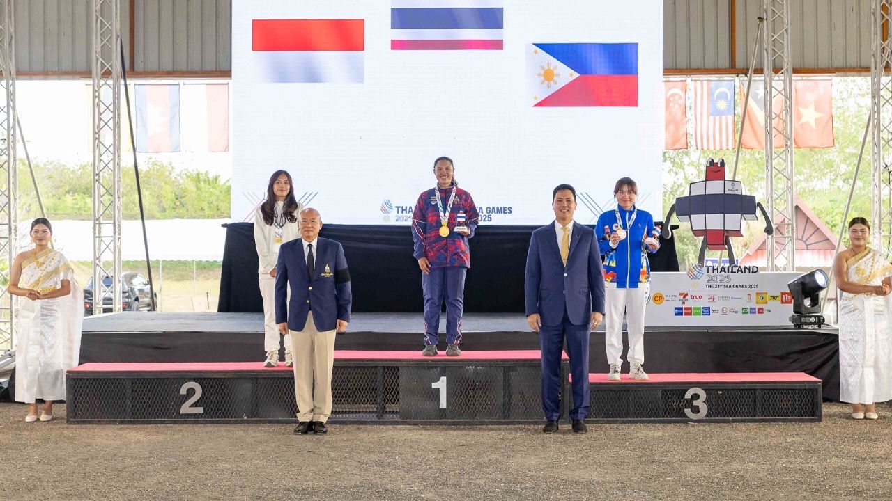 ปืนรณยุทธฯไทยเบียดปินส์คว้า 3 ทองซีเกมส์
