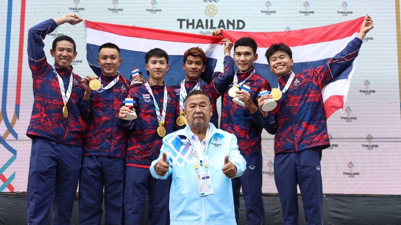 สราวุฒิ สู้สุดหัวใจคว้าทองโรดเรซ พร้อมพาเพื่อน ๆ คว้าทองประเภททีม เสธ.หมึก เผยผลงานทะลุเป้า 8 ทอง