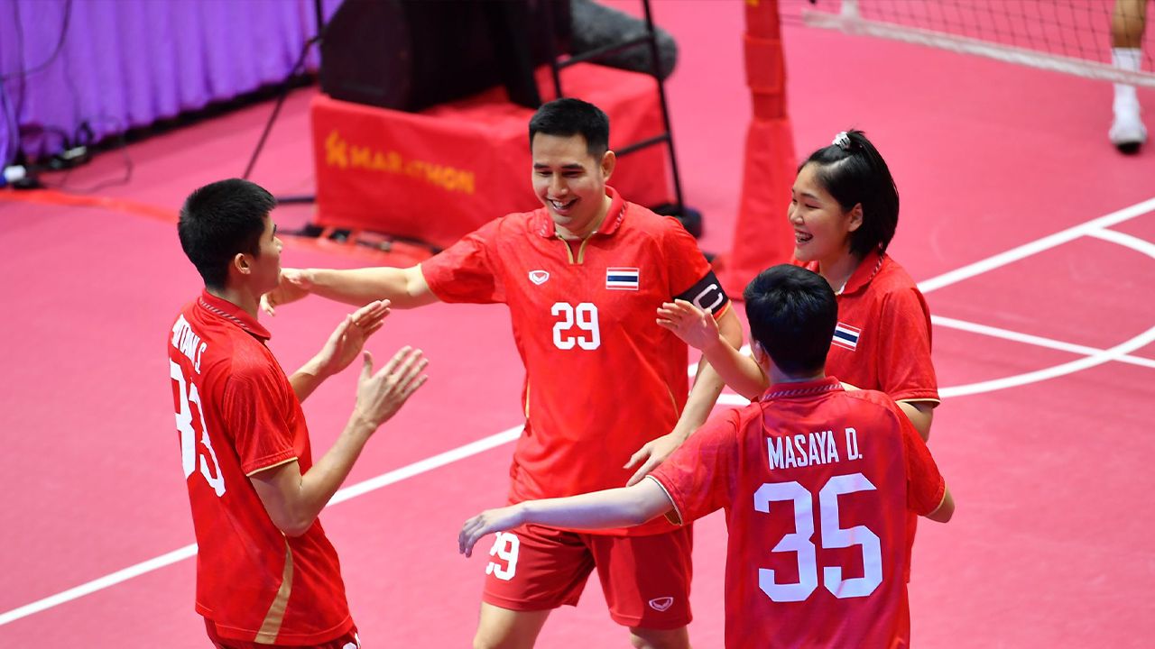 ไม่มีปัญหา! ตะกร้อ 4 คนผสม ไทย ชนะ อินโดนีเซีย คว้าเหรียญทองซีเกมส์ 2025