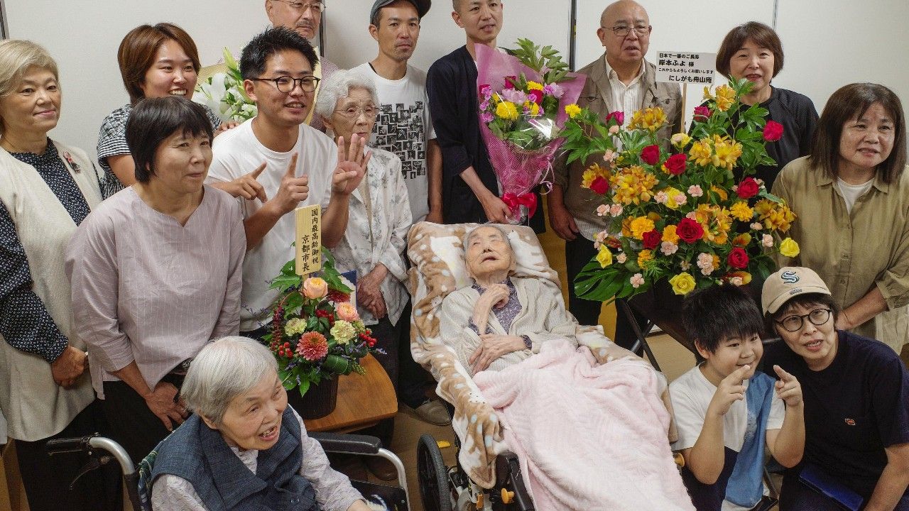 ญี่ปุ่นทุบสถิติ ผู้มีอายุ 100 ปีทะลุ 100,000 คนเป็นครั้งแรก เพิ่มขึ้นต่อเนื่องเป็นปีที่ 56