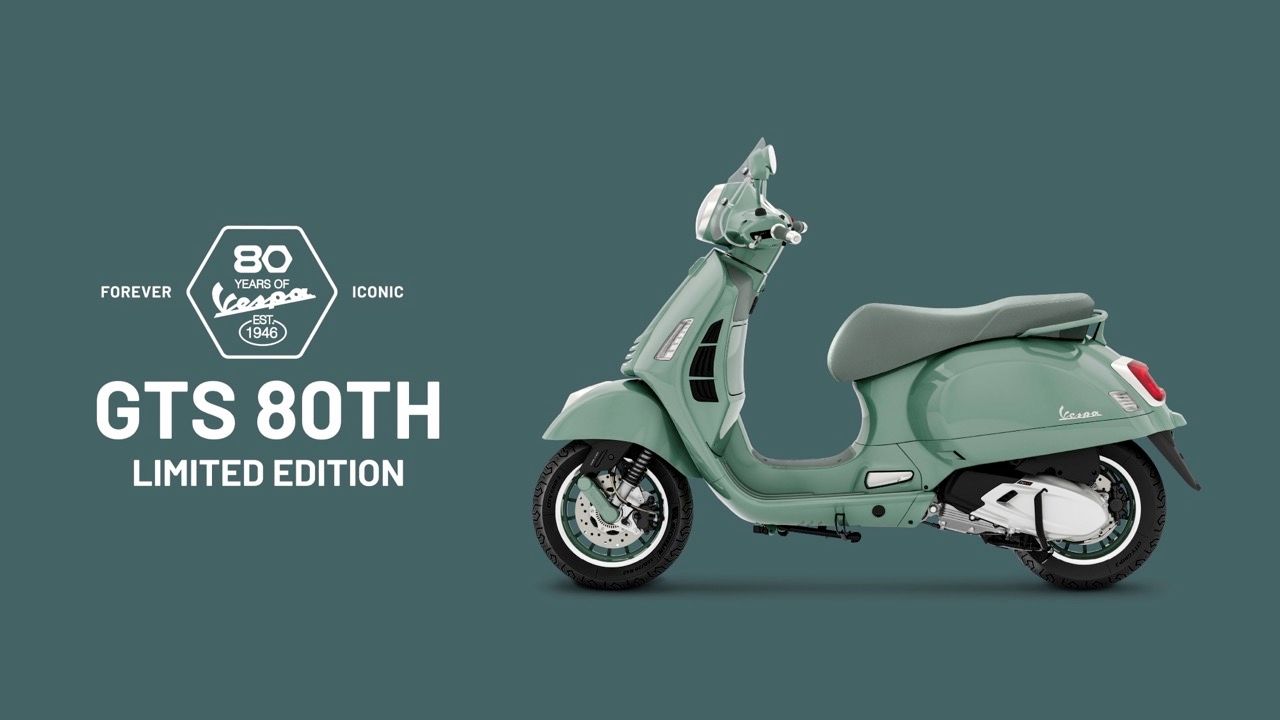 ครบรอบ 80 ปี VESPA เปิดตัวจักรยานยนต์รุ่นพิเศษ 80TH Limited Edition และ Special Edition