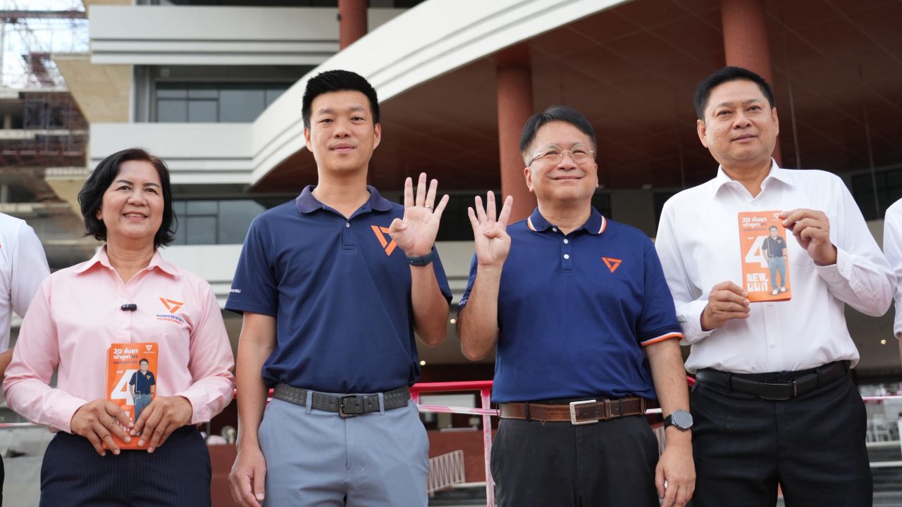 “เท้ง-เดชรัต” หาเสียงอบจ.นนทบุรี ชู 5 นโยบายการศึกษา มีแผนกันงบไว้ 1,600 ล้านบาท
