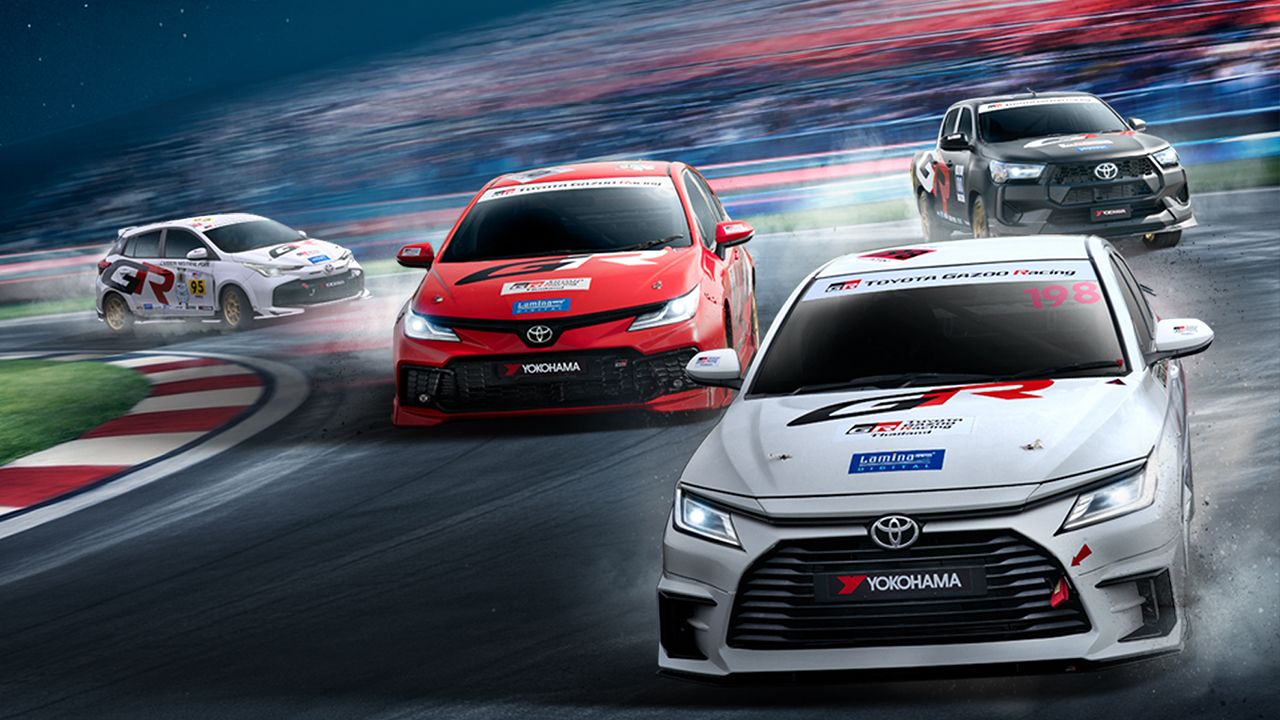 Toyota Gazoo Racing สนามที่ 2 ภูเก็ตพบ Yaris ATIV HEV GR Sport ประเดิมแข่งครั้งแรก