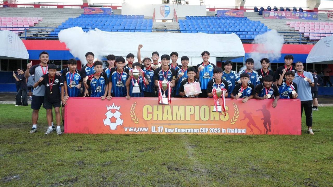 ทีมเยาวชน 4 ชาติ พร้อมลุยศึก “TEIJIN U-17 New Generation CUP 2026 in Thailand”