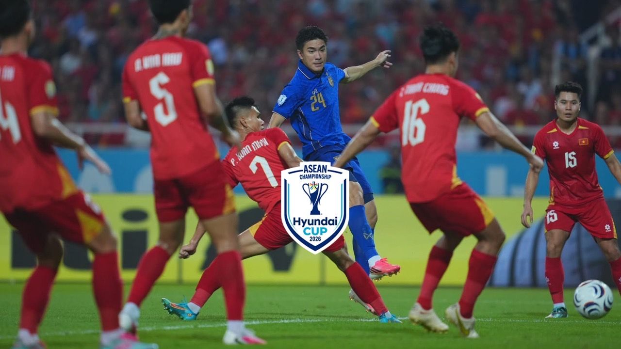 ผลบอลสด “ทีมชาติไทย” บุกเสมอ “เวียดนาม” 2-2 รวมสองนัด แพ้ 2-4 ชวดแซงคว้าแชมป์ "อาเซียน คัพ 2026"