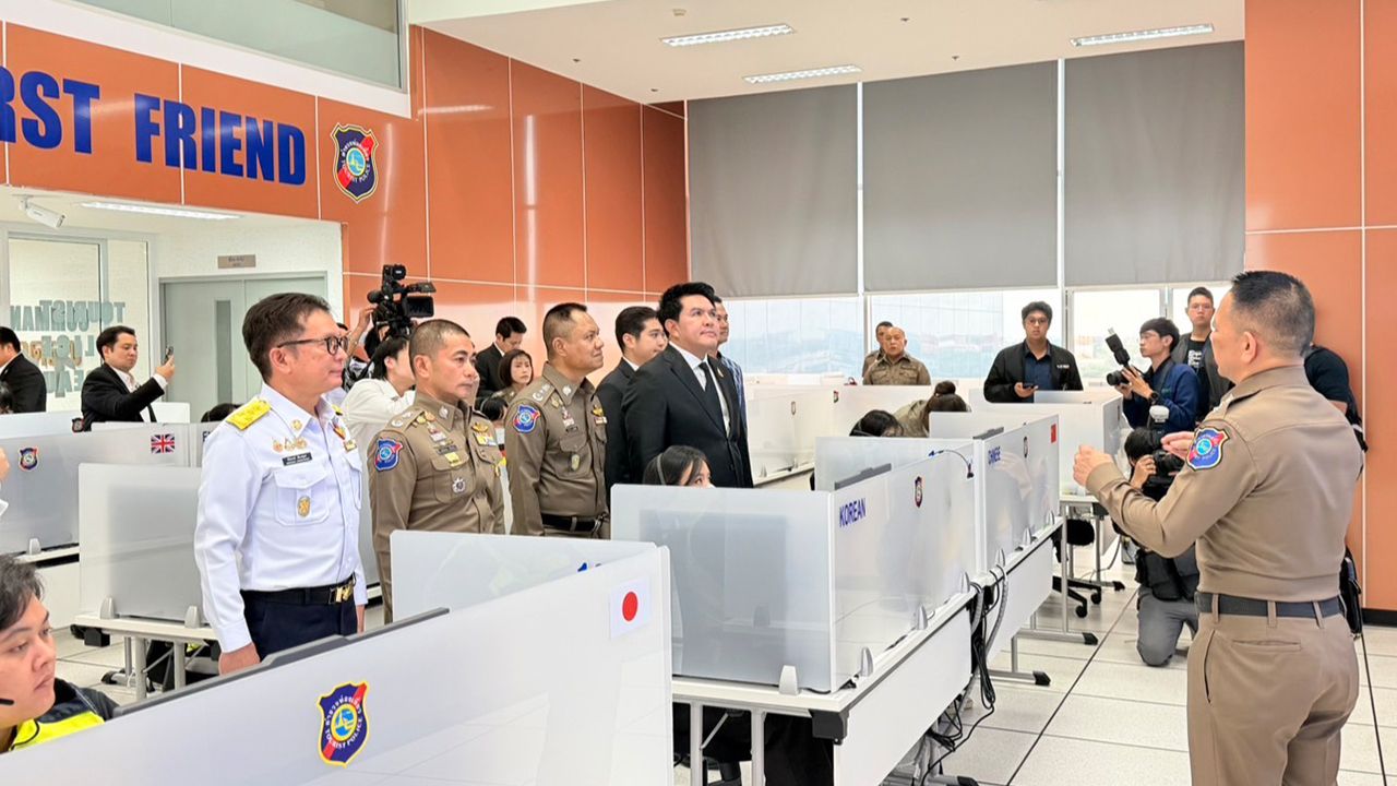 รมว.ท่องเที่ยวฯ ลุยตรวจ ตร.ท่องเที่ยว มอบสายตรวจอัจฉริยะ-โดรน ยกระดับความปลอดภัย