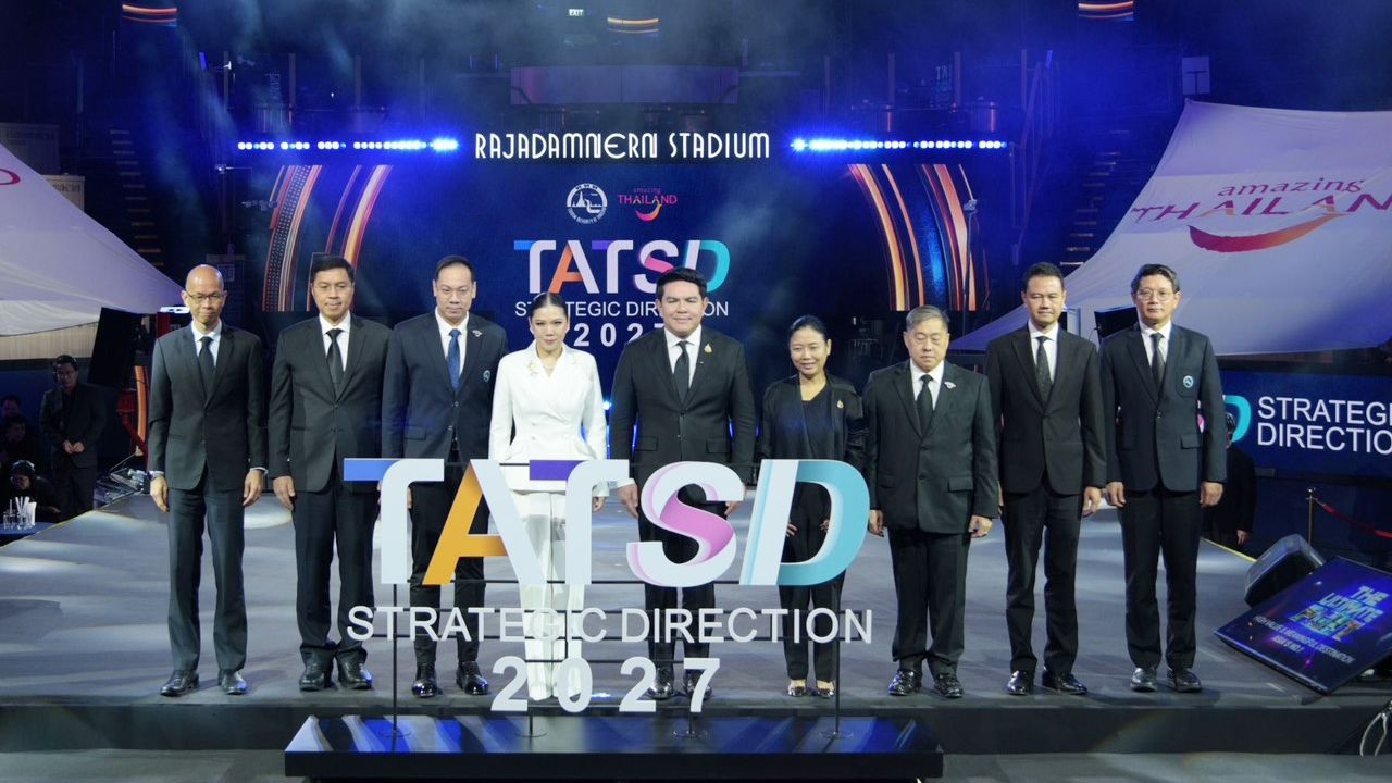 ททท.งัดแผนปี 70 ชู 4 แม่ไม้พลิกท่องเที่ยวไทย ดันรายได้พุ่ง 5% ดึงคนเข้าเมืองรอง 40%