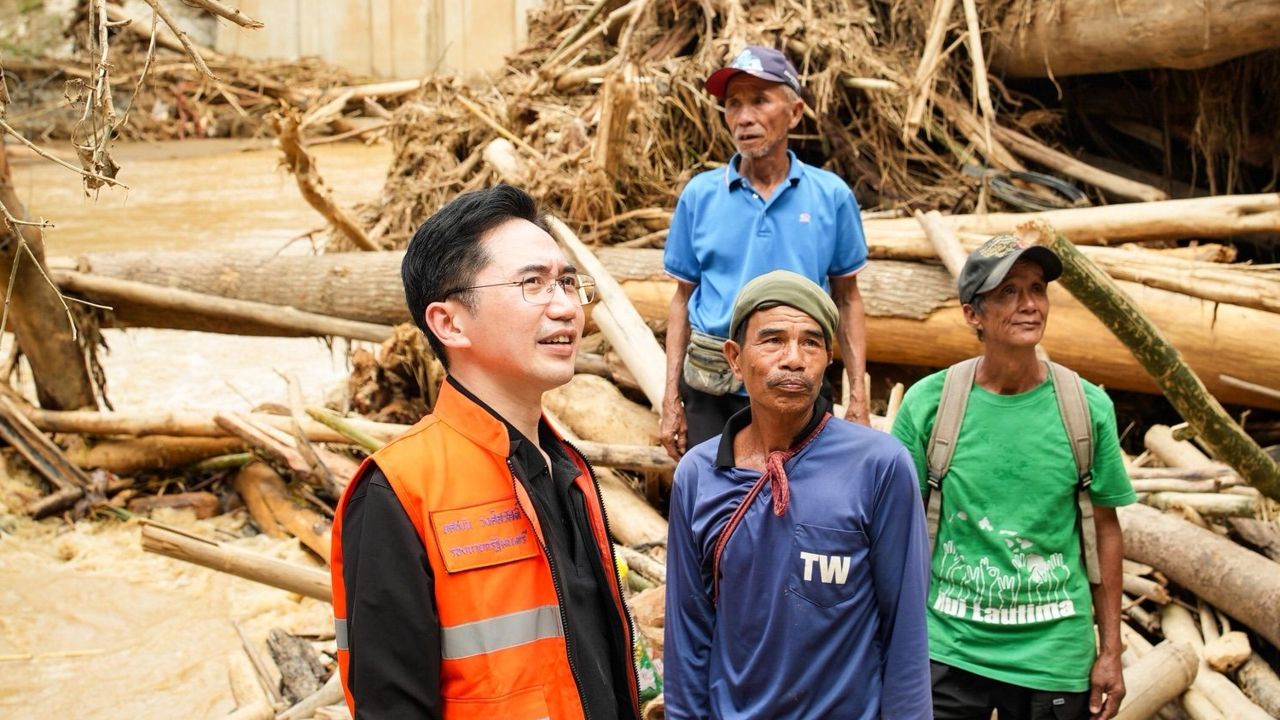 “ยศชนัน” ลุยน่านวันที่ 4 ติดตามสะพานขาด-“จุลพันธ์” ส่ง จนท. มอบถุงยังชีพ อ.ปัว