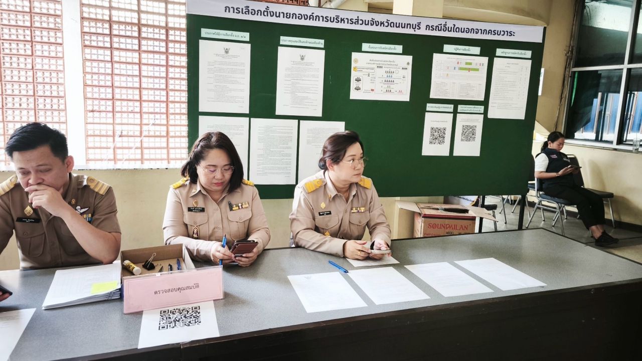 เงียบเหงา วันแรกไร้ผู้สมัคร ชิงตำแหน่งนายก อบจ.นนทบุรี
