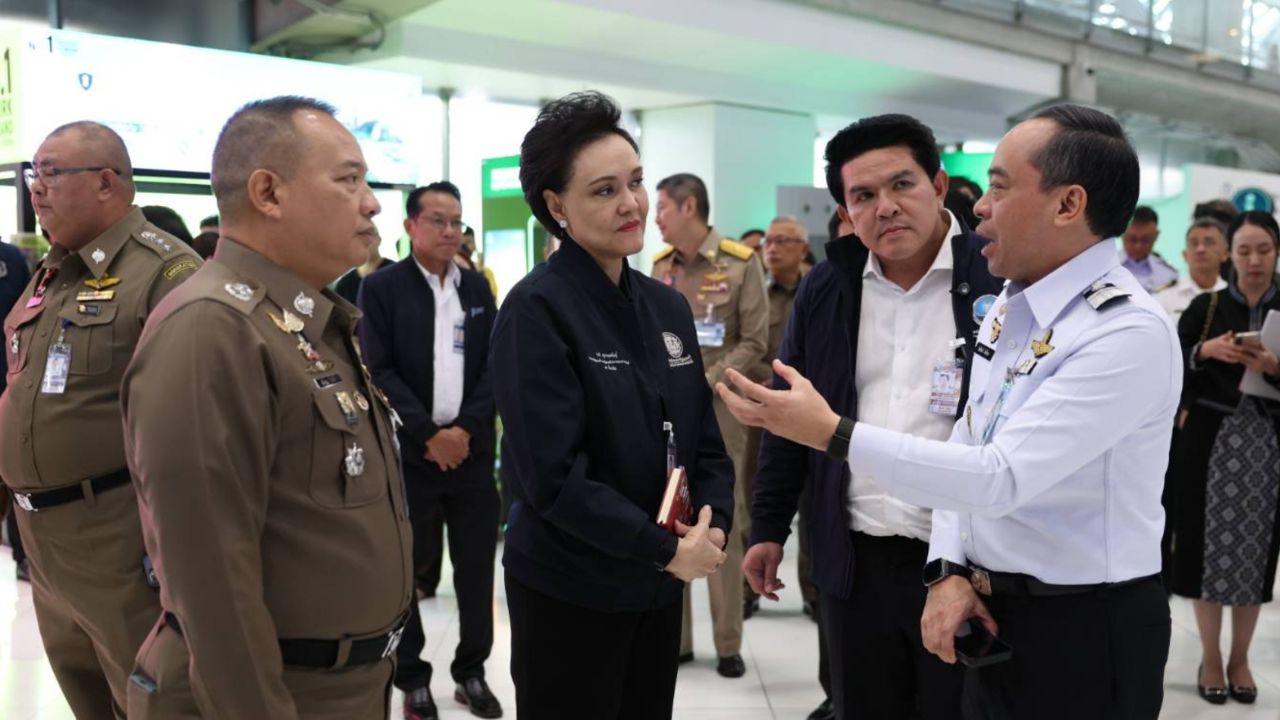 “ศุภจี” นำทีม 3 รมต. เร่งแก้คอขวด ตม.สุวรรณภูมิ เพิ่ม Auto Gate เป็น 33 สัญชาติ