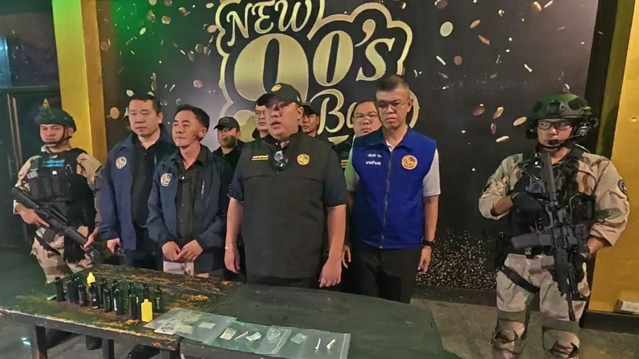 จับผับเถื่อนฉะเชิงเทรา ปล่อยเด็กเที่ยว ยาเกลื่อน ผู้ใหญ่บ้านเจ้าของ-ข้าราชการหุ้นส่วน