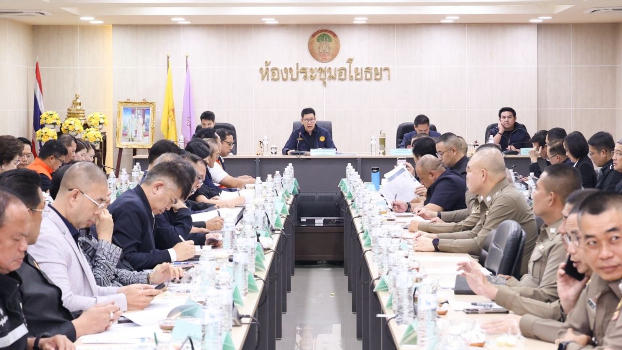 ถกรับมือแก้ไขปัญหาน้ำท่วม-ภัยแล้งภาคกลาง “วราวุธ” ห่วงเอลนีโญทำขาดแคลนน้ำ