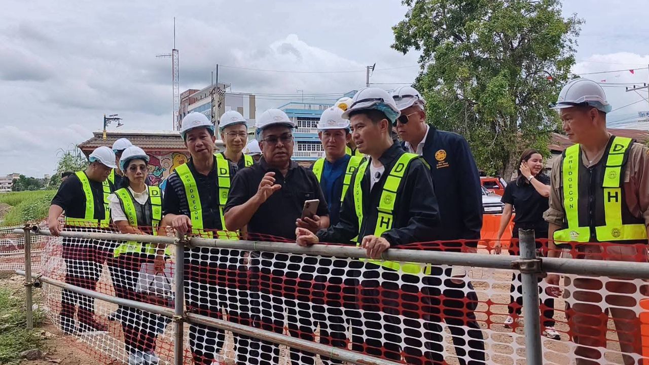 “ภราดร” ตรวจเข้มแผนรับมือน้ำเหนือ เร่งปิดจุดเสี่ยงน้ำท่วมสิงห์บุรี