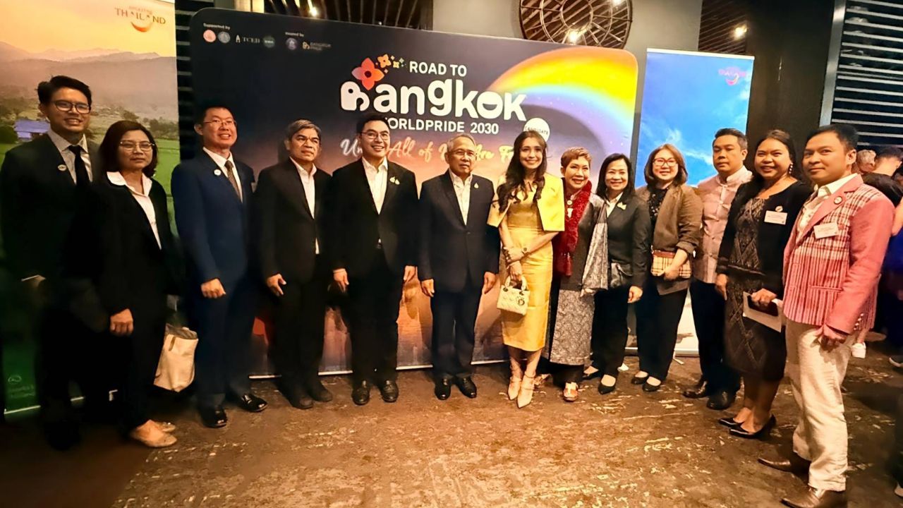 “ปลัด พม.” นำทัพไทยปักหมุดเนเธอร์แลนด์ เสนอตัวจัด “WorldPride 2030”