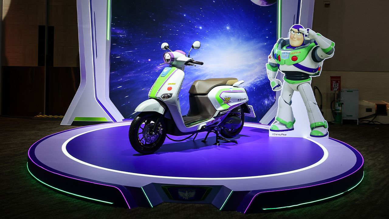 สาวก Toystory ไม่ควรพลาด New Honda Giorno+ Buzz Lightyear ราคา 74,900 บาท