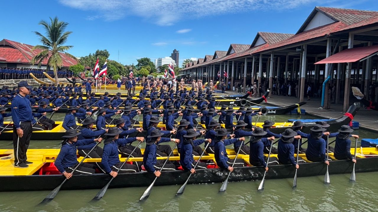 ผบ.ทร. ตรวจความพร้อม ขบวนพยุหยาตราทางชลมารค เฉลิมพระชนมพรรษา 4 รอบ