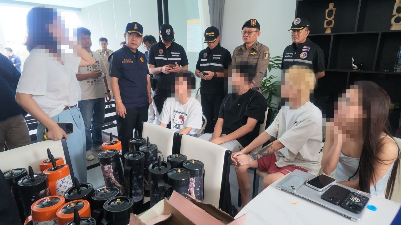 ตรวจพูลวิลล่าที่พัทยา เข้าข่ายนอมินีทุนจีน จ๊ะเอ๋วัยรุ่นเปิดบ้านปาร์ตี้แก๊สหัวเราะ