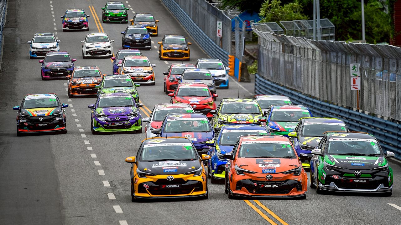 โตโยต้าเปิดฤดูกาล Toyota Gazoo Racing Thailand ยกขบวนรถแข่ง One Make Race ทั้ง 4 รุ่น