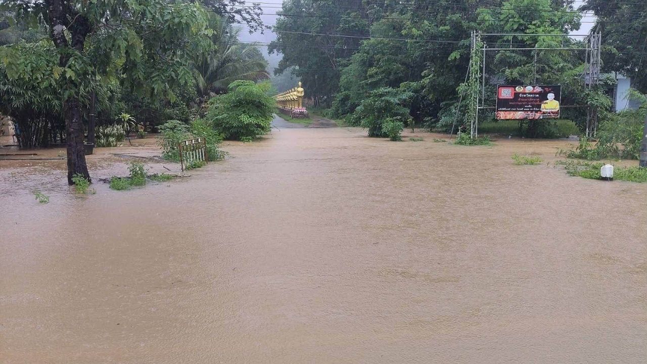 "พายุไมสัก" ทำฝนตกหนัก-น้ำท่วม 4 จังหวัด แม้คลี่คลายแล้ว แต่ยังต้องเฝ้าระวัง