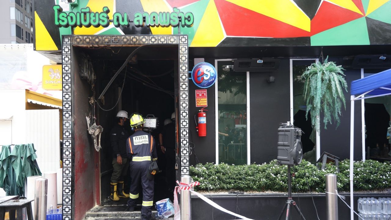 อัปเดตล่าสุด เสียชีวิต 28 ศพ "ไฟไหม้โรงเบียร์ลาดพร้าว" มีผู้บาดเจ็บรวม 71 ราย