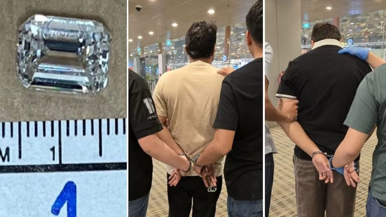 คุก 2 ปี นักท่องเที่ยวอินเดียสับเปลี่ยนเพชรแท้ 5 ล้านในสิงคโปร์ แอบอมไว้ในปาก