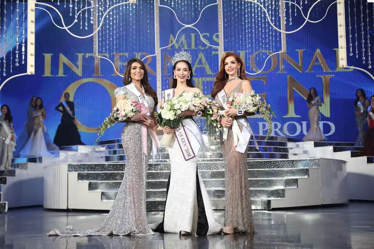 โอโห! โม จิรัชยา สวยเด็ดชนะที่ 1 Miss International Queen 2016