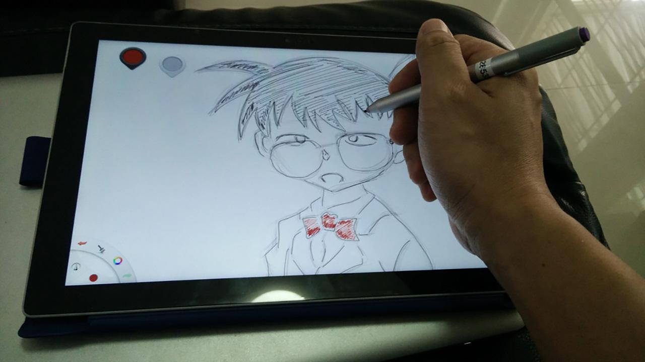 ทดสอบประสิทธิภาพของ Surface Pen