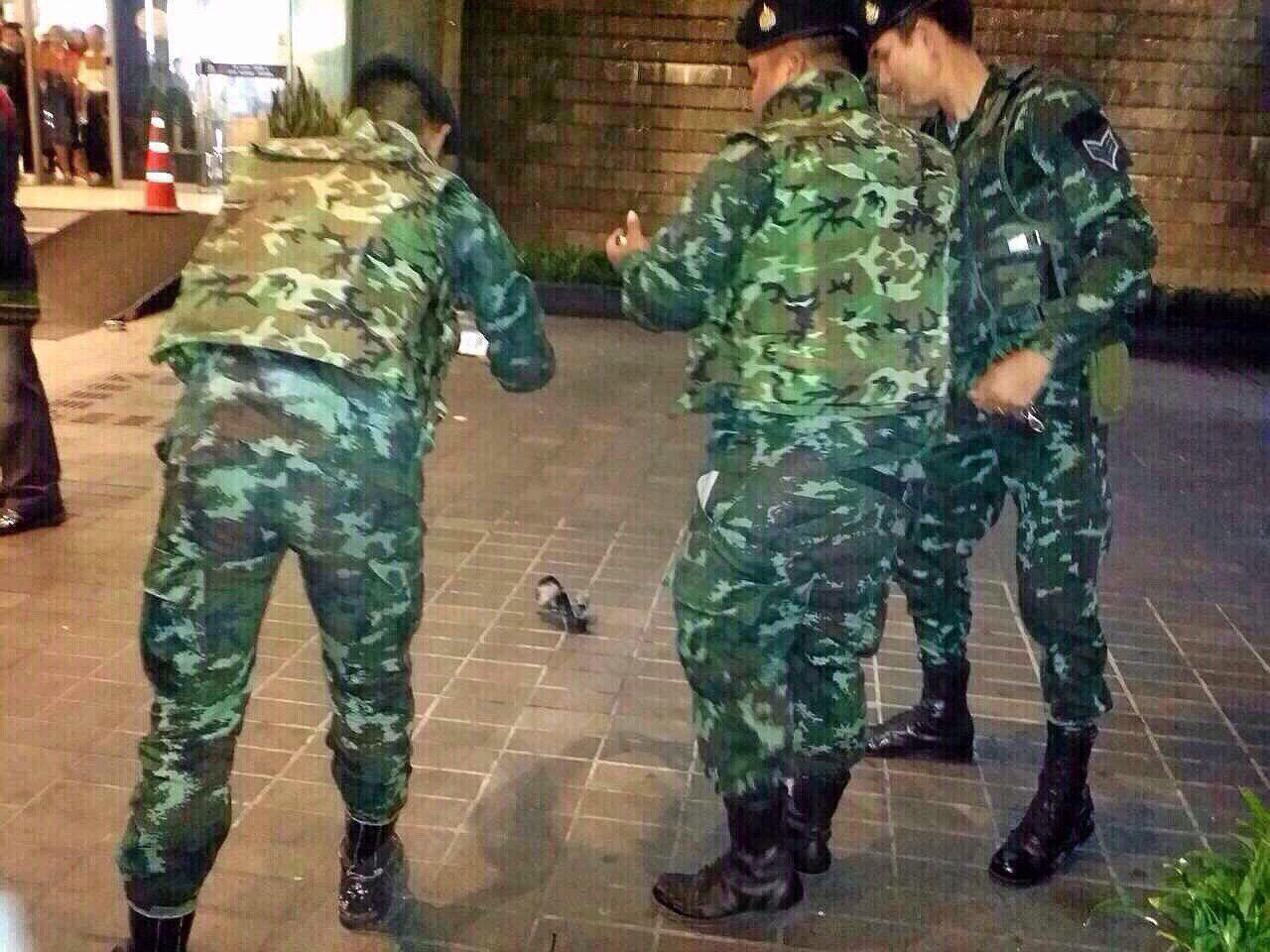 ฝ่ายทหารร่วมตรวจสอบด้วย