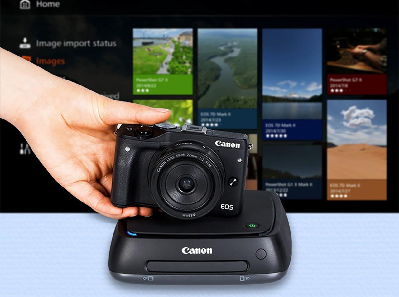 Canon Connect Station CS100 อุปกรณืแบ็คอัพรูปถ่ายจากกล้อง