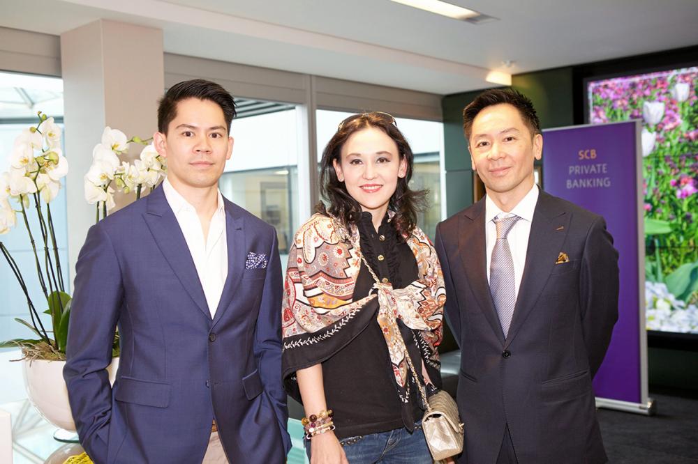 เศรษฐีรุ่นใหม่ กรณ์–แคทลีน–กฤษณ์.