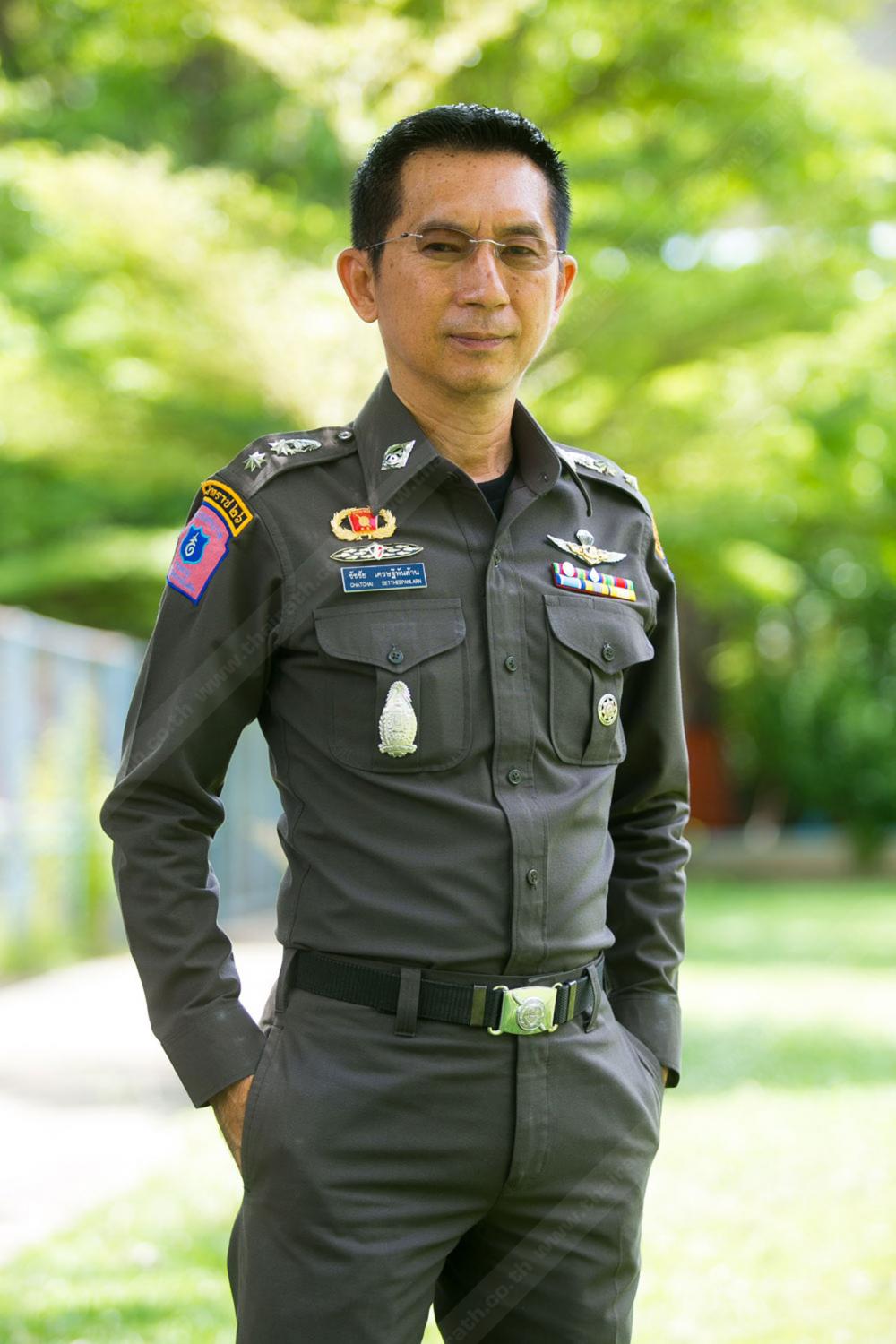 พ.ต.ท.ชัชชัย เศรษฐีพันล้าน รอง ผกก.สุนัขและม้าตำรวจ