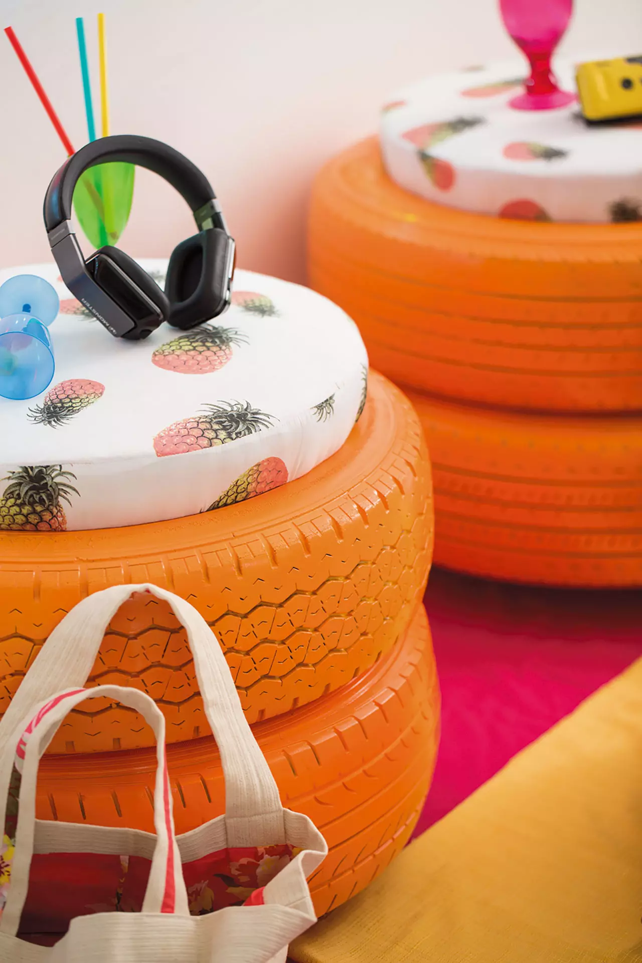 Trend@Home : เฟอร์นิเจอร์เก๋จากยางรถยนต์