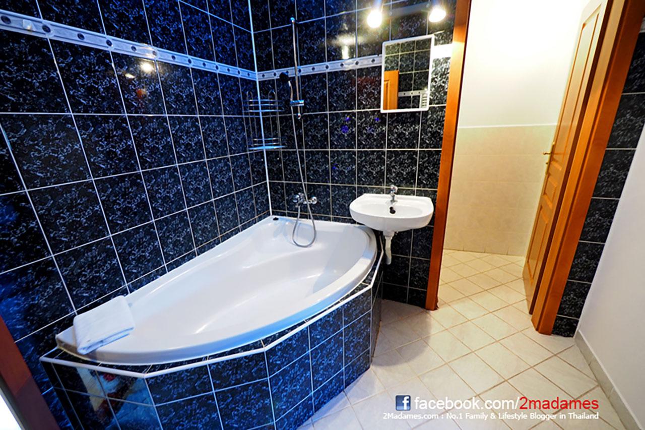 ห้องน้ำที่พักที่ Cesky Krumlov