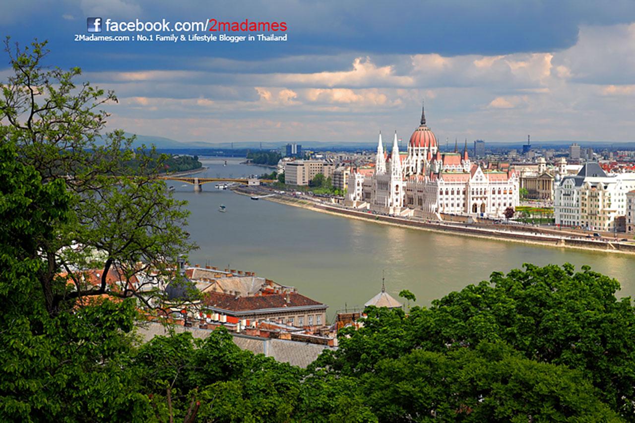 ชมวิวแม่น้ำดานูปที่เมืองบูดาเปสต์ Budapest