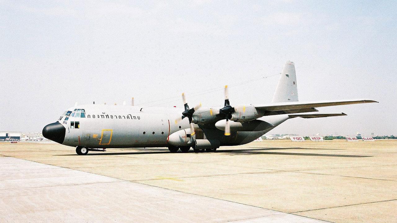 เครื่องบิน C130 กองทัพอากาศไทย