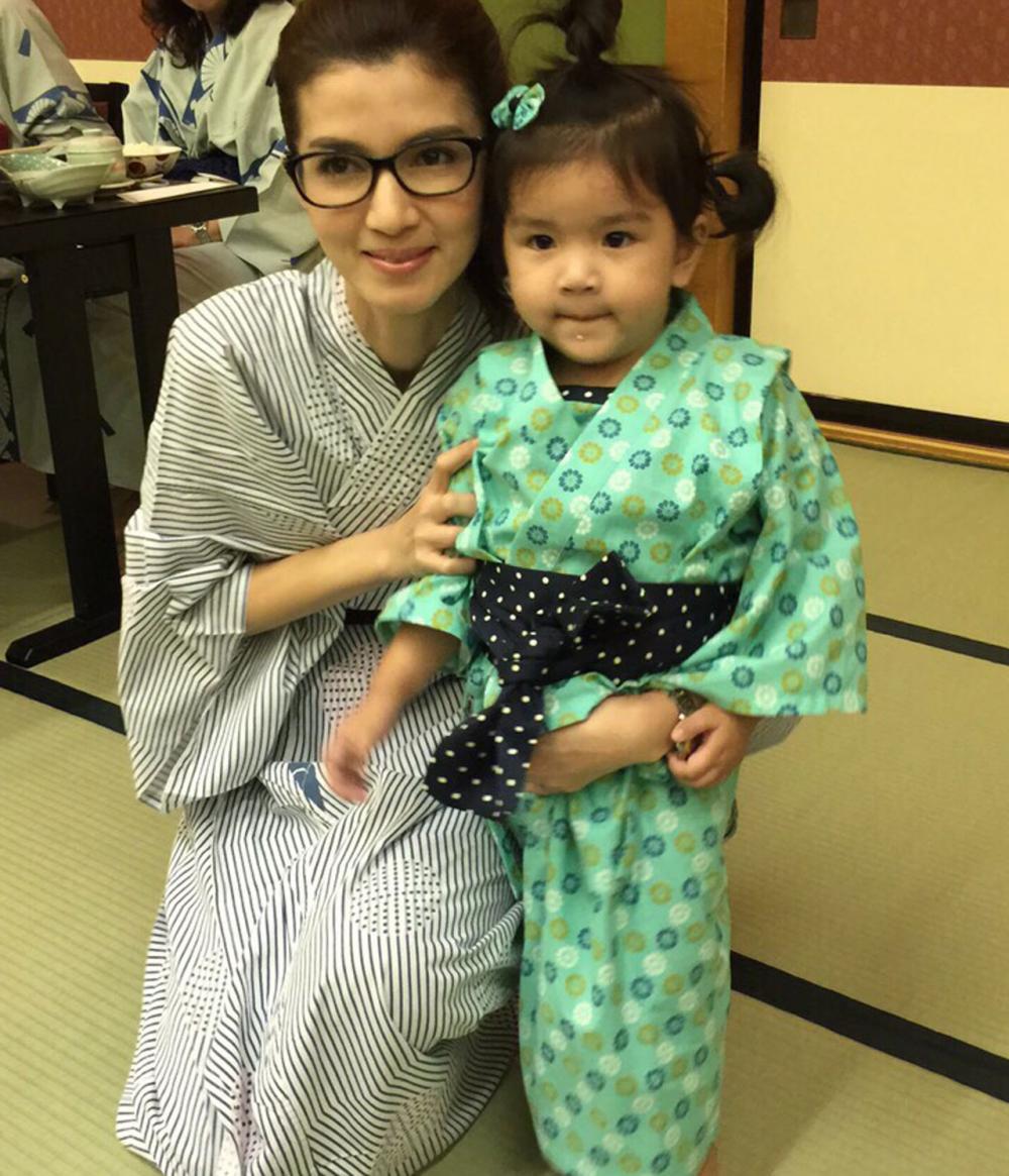 ยูกาตะแม่ลูก น่ารักสุดๆ
