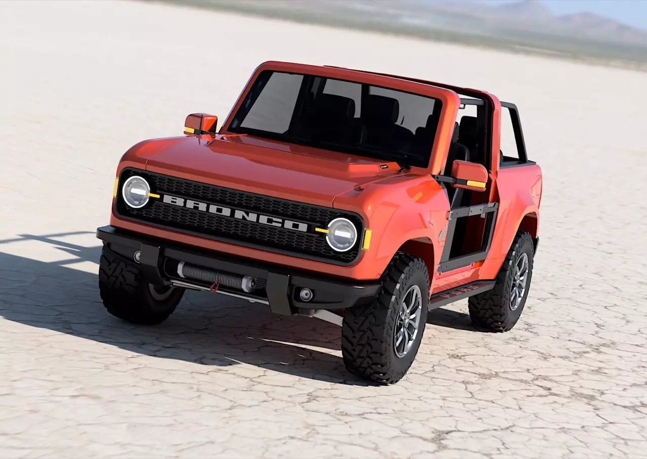 มุ้งมิ้งวิ่งลุยฝุ่น โผล่แล้ว สุดหล่อสายลุย FORD NEW BRONCO 2021