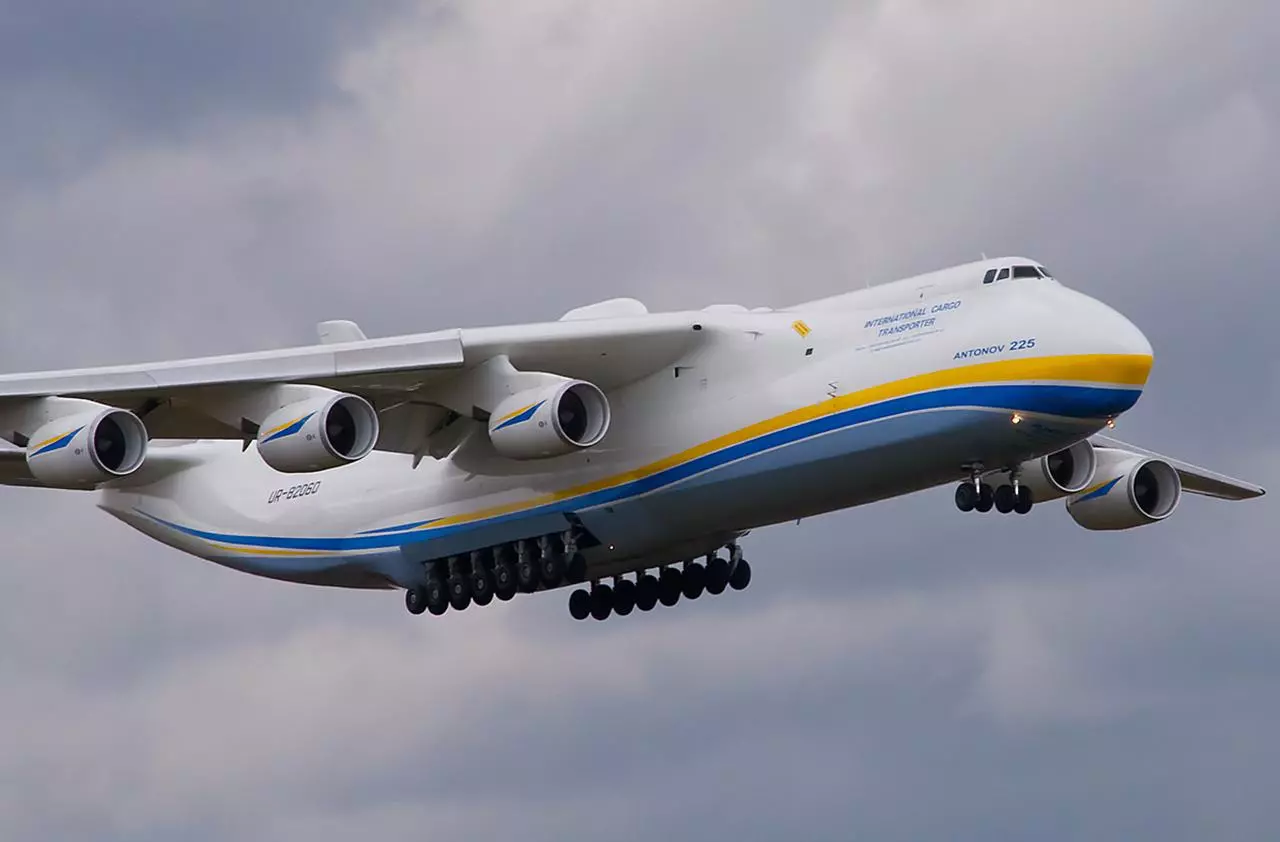 ส่อง เครื่องบินลำเลียงใหญ่ที่สุดในโลก ANTONOV AN 225 MRIYA