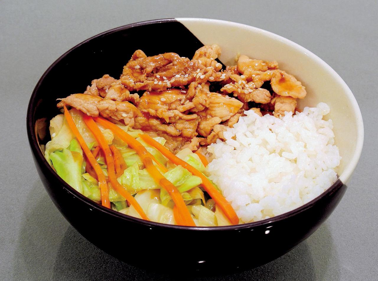 ข้าวหมูเกาหลี