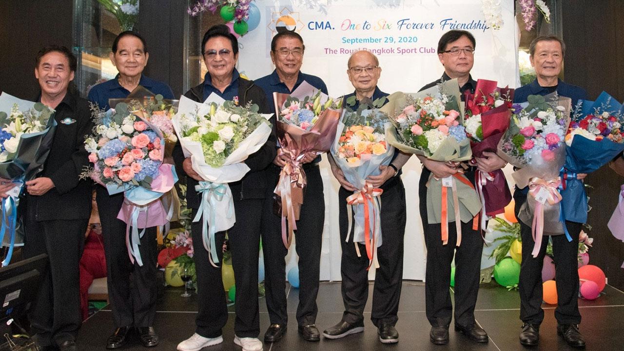 วตท.ชื่นมื่น - ดร.พรชัย มงคลวนิช และ สมบัติ อนันตรัมพร จัดงานเลี้ยงสังสรรค์ One to Six Forever Friendship เพื่อนร่วมรุ่น วตท.1–6 โดยมี พล.อ.ชัยณรงค์ หนุนภักดี, พล.อ.มงคล อัมพรพิสิฏฐ์, สมพล เกียรติไพบูลย์ และ สันติ วิริยะรังสฤษฎ์ มาร่วมงานด้วย ที่ราชกรีฑาสโมสร วันก่อน.